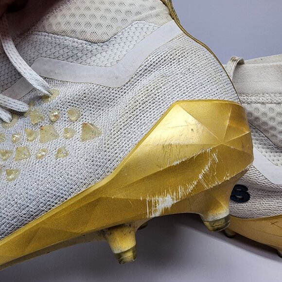 Adidas Adizero 8.0 Three Stripe Life Mens Size 13 Football Cleats White main image 12